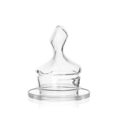 Capezzolo ortodontico libero standard del silicone del bambino del collo BPA