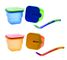 Contenitori di plastica ermetici liberi del congelatore di stoccaggio degli alimenti per bambini di BPA