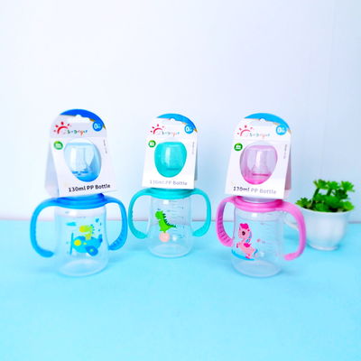 Bottiglia standard da 5 oz e 130 ml con doppia maniglia in PP