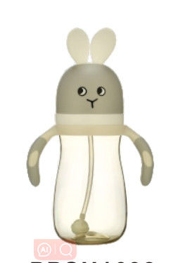 Bottiglie di polipropilene per bambini sicure per microonde con diversi disegni esperienza di alimentazione divertente