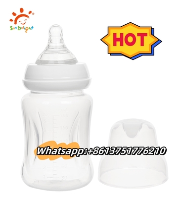 Bottiglie di polipropilene per lattanti sicure per lavastoviglie