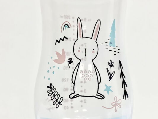 2026 Nuovo disegno Anticolica BPA Free PP Bottiglia per bambini con capezzolo in silicone 0-12 mesi