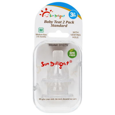 Capezzolo liquido standard del silicone del bambino della gomma di silicone di FDA