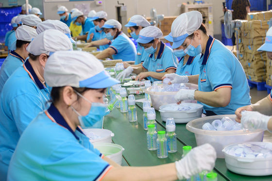 Capezzolo di gomma del silicone del bambino collo veloce di flusso del commestibile dell'ampio