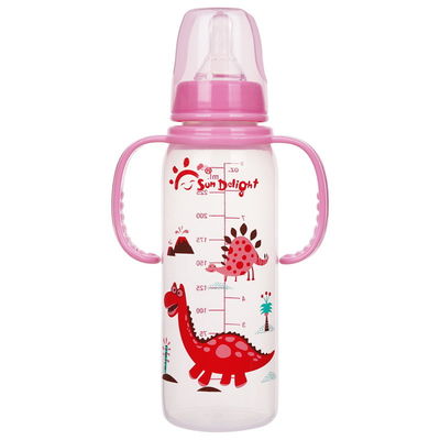 Bottiglia standard lavabile del capezzolo del bambino dei pp 8oz 240ml