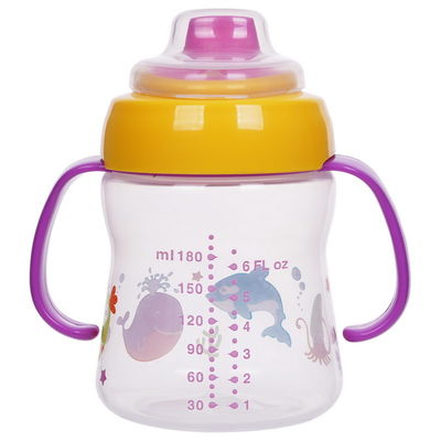 Soft Spout Baby Sippy Cup Maniglie antiversamento per mani piccole 9+ mesi