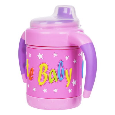Non rovesci BPA Multicolo libero 6 mesi tazza di Sippy del bambino da 6 once