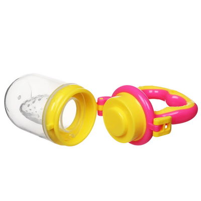 FDA bianco silicone non appiccicoso Teether del bambino da 6 mesi