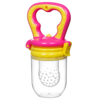 FDA bianco silicone non appiccicoso Teether del bambino da 6 mesi