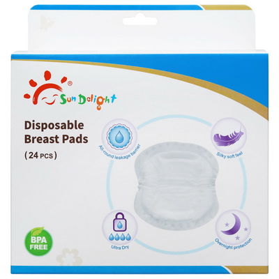 la professione d'infermiera 24pcs riempie i cuscinetti eliminabili del seno della pasta di cellulosa