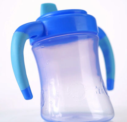 prova blu di goccia 190ml 6 mesi tazza di Sippy di 7 bambini dell'oncia