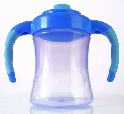 prova blu di goccia 190ml 6 mesi tazza di Sippy di 7 bambini dell'oncia