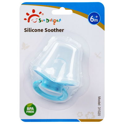 Bambino liquido Soother del silicone dell'ABS di BSCI con la copertura “