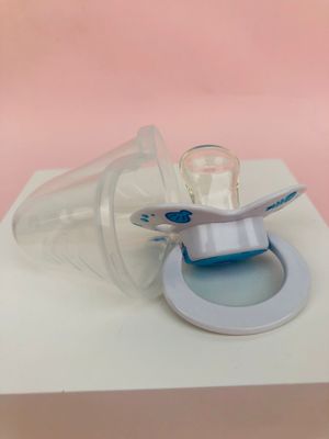Bambino liquido Soother del silicone dell'ABS di BSCI con la copertura “