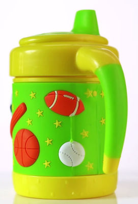 Becco del TPE pesato bambino dell'OEM 6oz 160ml Straw Cup Soft