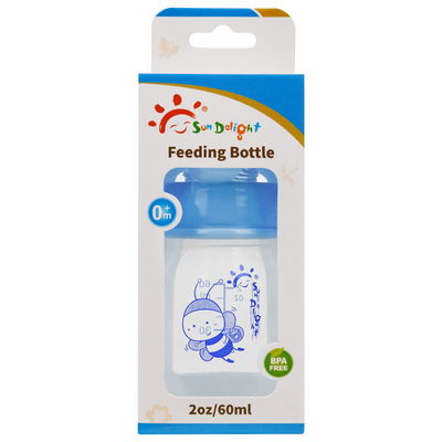 Biberon del neonato di Mini Standard Neck 2oz 60ml con la scatola di finestra