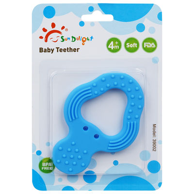 Resistenza allo strappo silicone Teether del bambino da 3 mesi