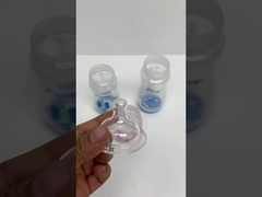 Anti capezzolo di colica del chiaro ampio silicone lavabile del collo